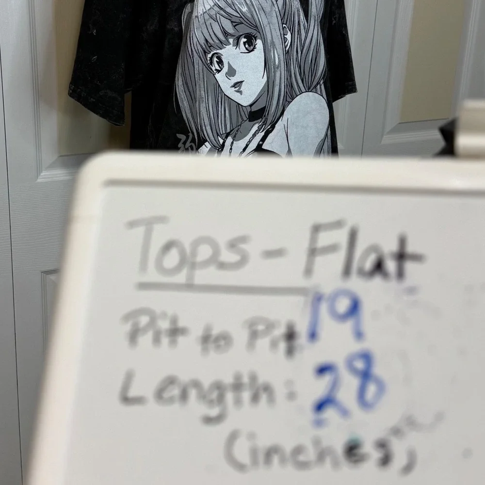 Death Note Black Shirt Misa Amane Black Graphic Tee VIZ Media Anime L - Picture 5 of 5